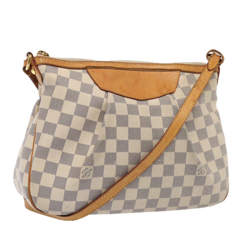 Louis Vuitton Damier Azur Siracusa PM Shoulder Bag N41113  79973