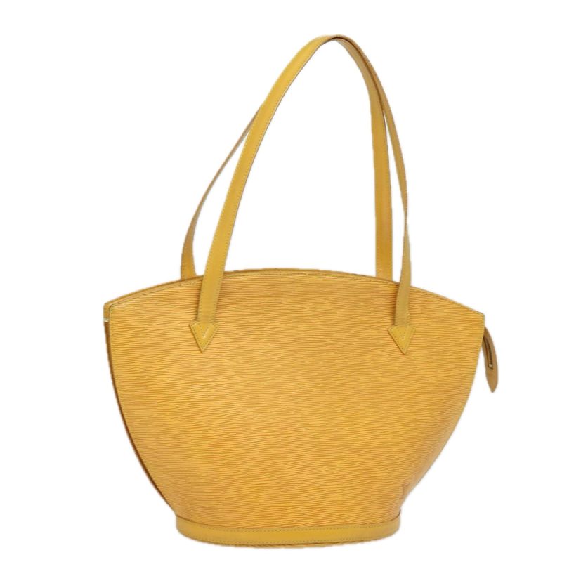 Louis Vuitton Epi Saint Jacques Shopping Shoulder Bag Yellow M52269 Auth 79990