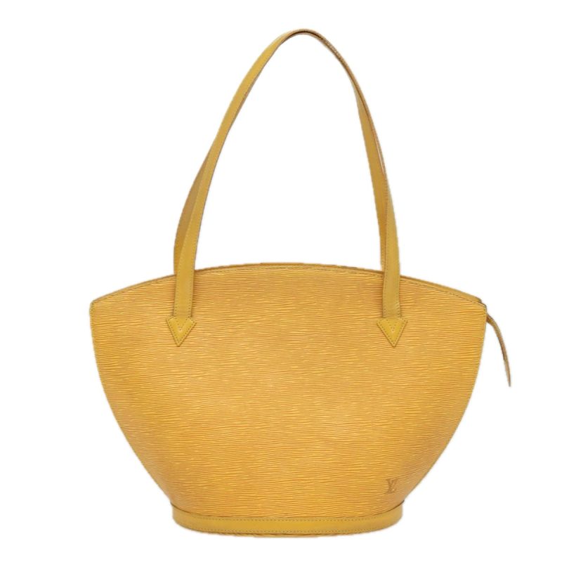 Louis Vuitton Epi Saint Jacques Shopping Shoulder Bag Yellow M52269 Auth 79990 - Image 2