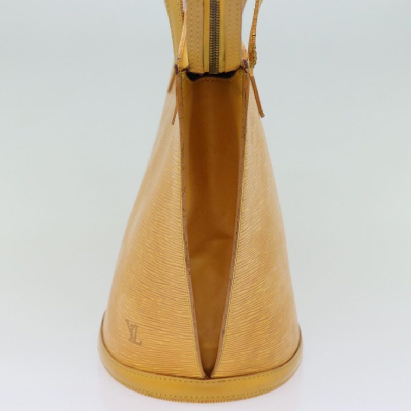 Louis Vuitton Epi Saint Jacques Shopping Shoulder Bag Yellow M52269 Auth 79990 - Image 5