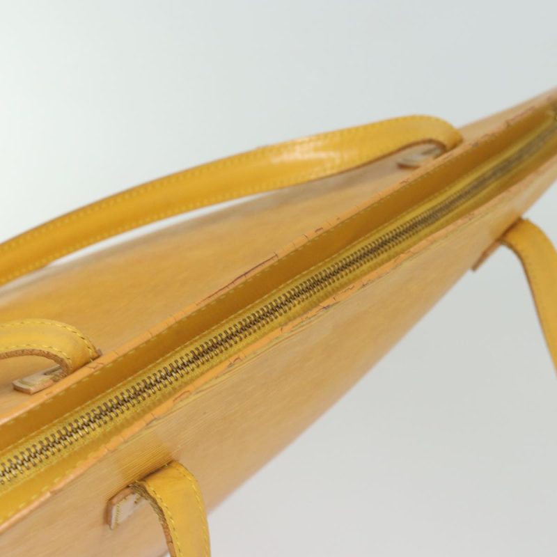 Louis Vuitton Epi Saint Jacques Shopping Shoulder Bag Yellow M52269 Auth 79990 - Image 7