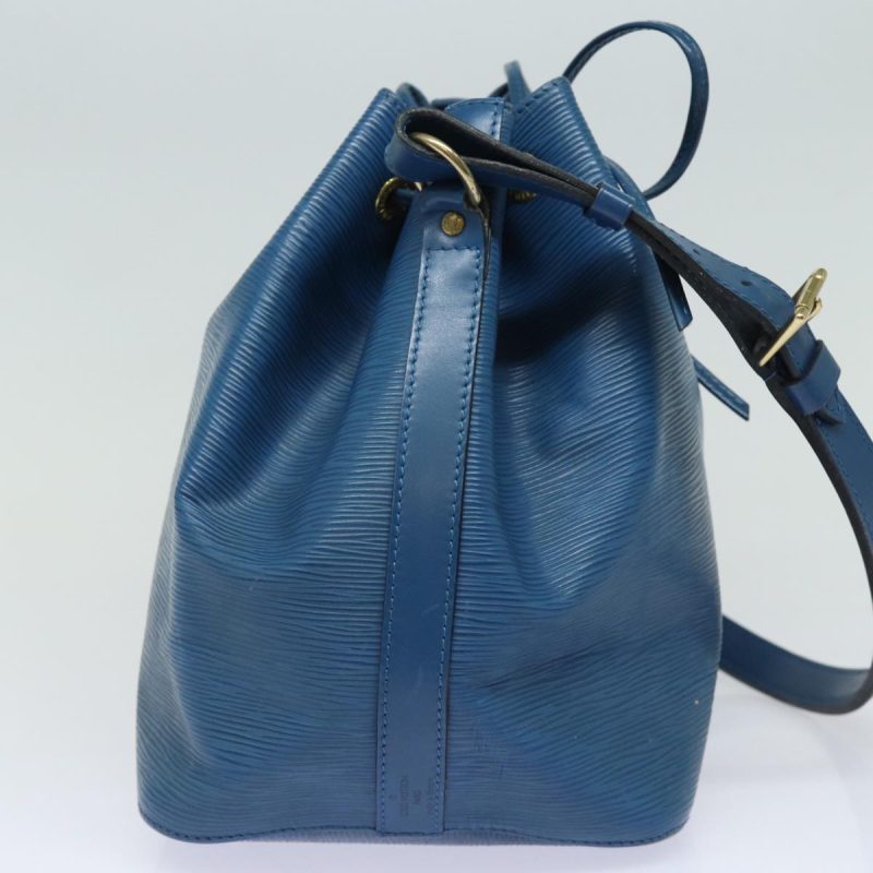Louis Vuitton Epi Petit Noe Shoulder Bag Blue M44105  79999 - Image 4