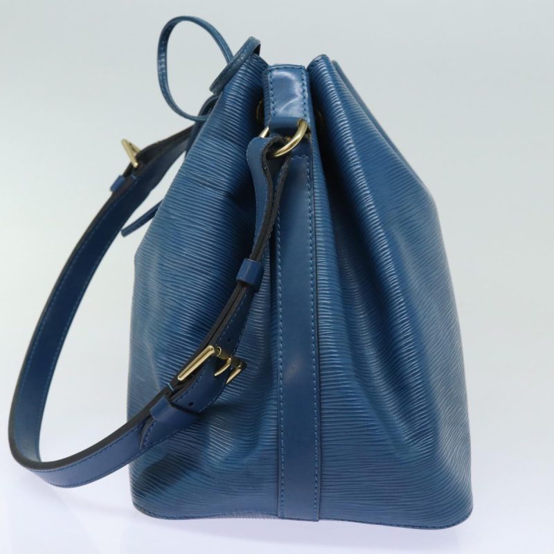 Louis Vuitton Epi Petit Noe Shoulder Bag Blue M44105  79999 - Image 5