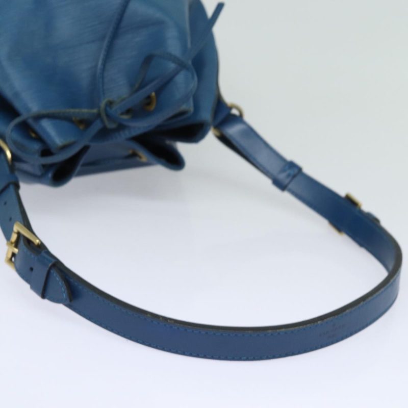 Louis Vuitton Epi Petit Noe Shoulder Bag Blue M44105  79999 - Image 8