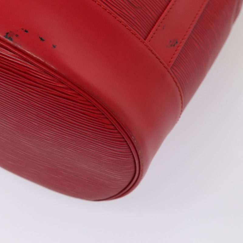 Louis Vuitton Epi Randonnee GM Shoulder Bag Red M43087  80001 - Image 9