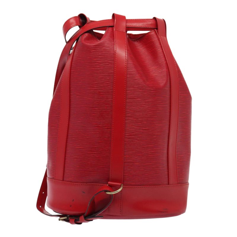 Louis Vuitton Epi Randonnee GM Shoulder Bag Red M43087  80001 - Image 2