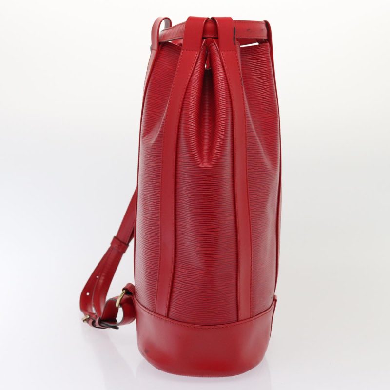 Louis Vuitton Epi Randonnee GM Shoulder Bag Red M43087  80001 - Image 3