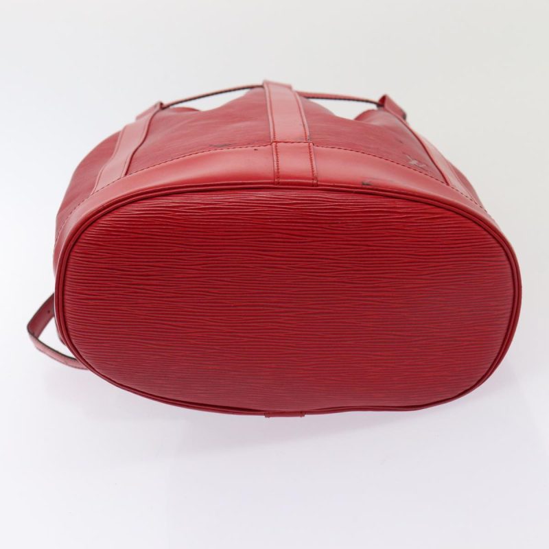 Louis Vuitton Epi Randonnee GM Shoulder Bag Red M43087  80001 - Image 5