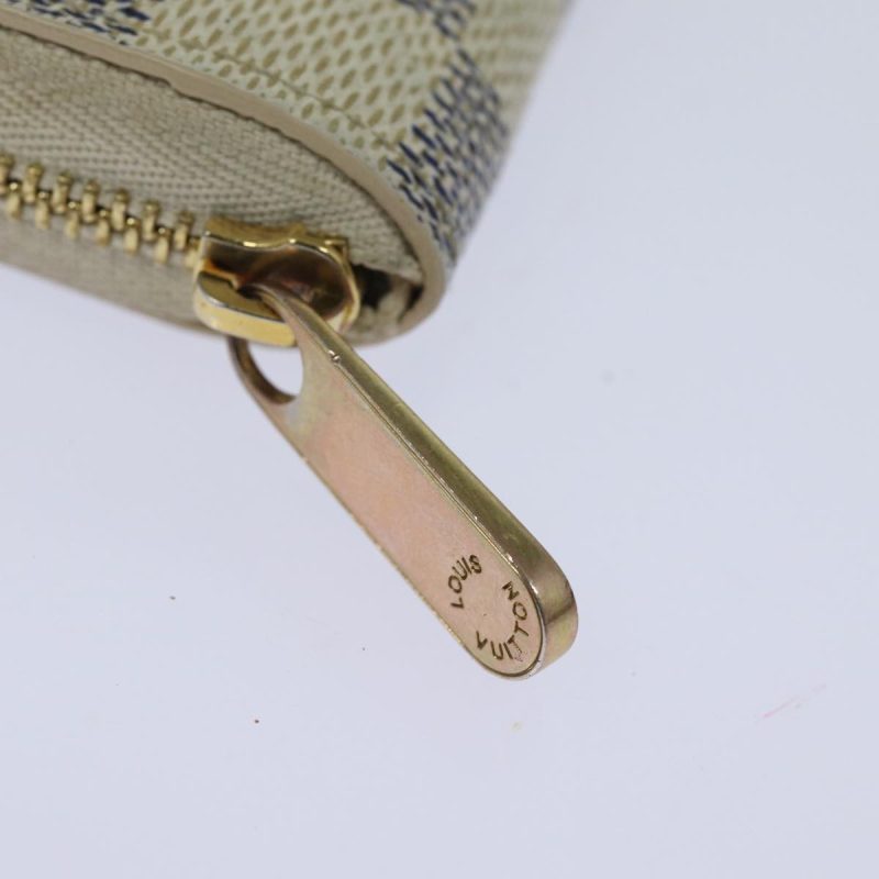 Louis Vuitton Damier Azur Zippy Coin Purse N60138  80198 - Image 8