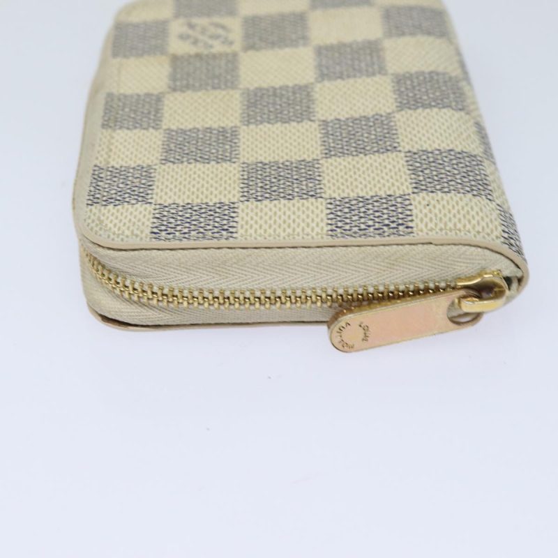 Louis Vuitton Damier Azur Zippy Coin Purse N60138  80198 - Image 4