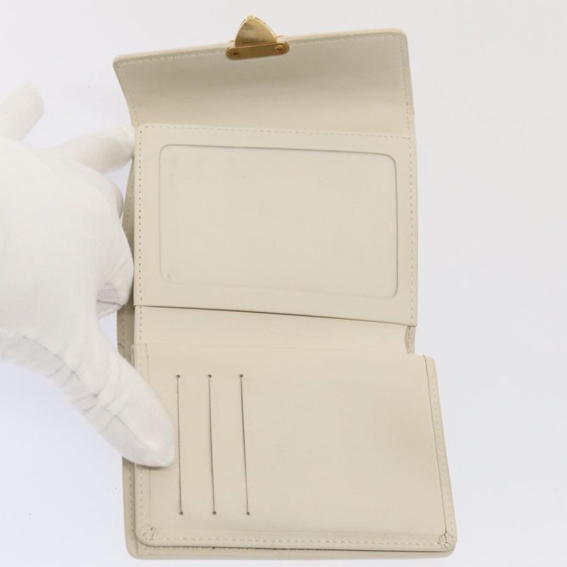 Louis Vuitton Monogram Vernis Portefeuille Koala Wallet Perle M91420 Auth 80200 - Image 10