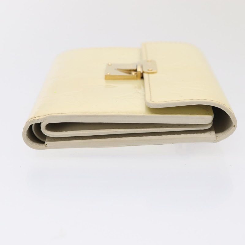 Louis Vuitton Monogram Vernis Portefeuille Koala Wallet Perle M91420 Auth 80200 - Image 3