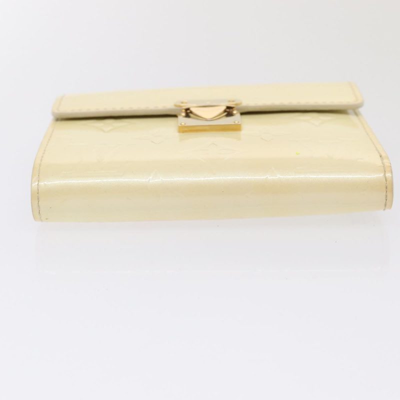 Louis Vuitton Monogram Vernis Portefeuille Koala Wallet Perle M91420 Auth 80200 - Image 6