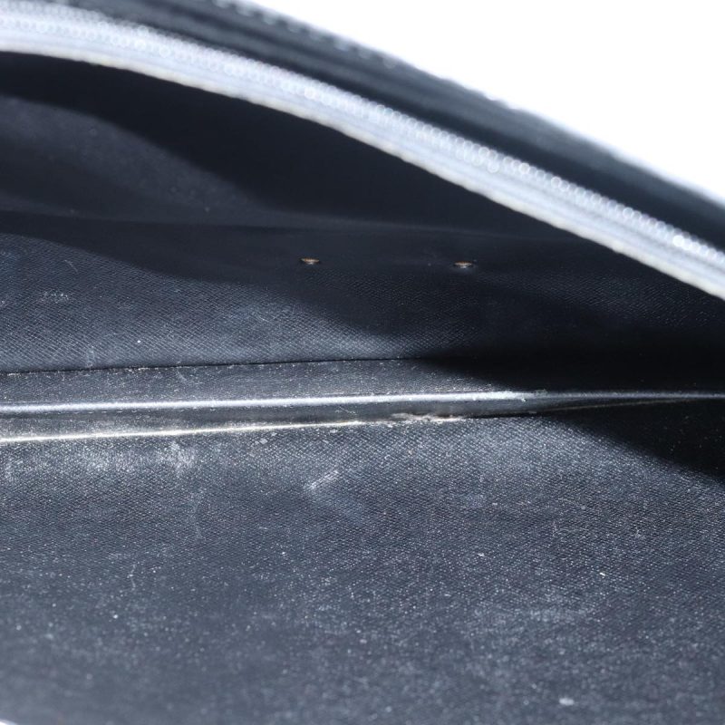 Louis Vuitton Epi Porte Documents Bandouliere Briefcase Black M54462 Auth 80272 - Image 10
