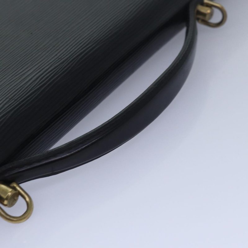 Louis Vuitton Epi Porte Documents Bandouliere Briefcase Black M54462 Auth 80272 - Image 7