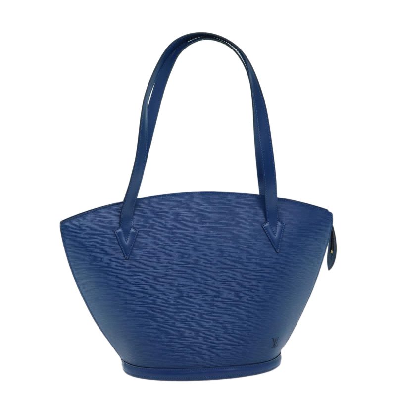 Louis Vuitton Epi Saint Jacques Shopping Shoulder Bag Blue M52275  80284