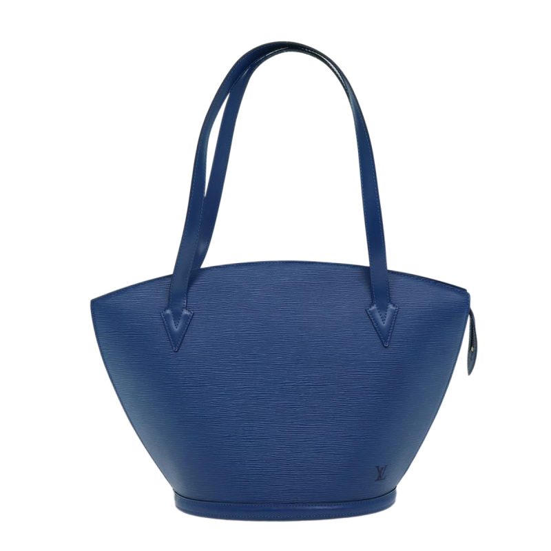 Louis Vuitton Epi Saint Jacques Shopping Shoulder Bag Blue M52275  80284 - Image 2