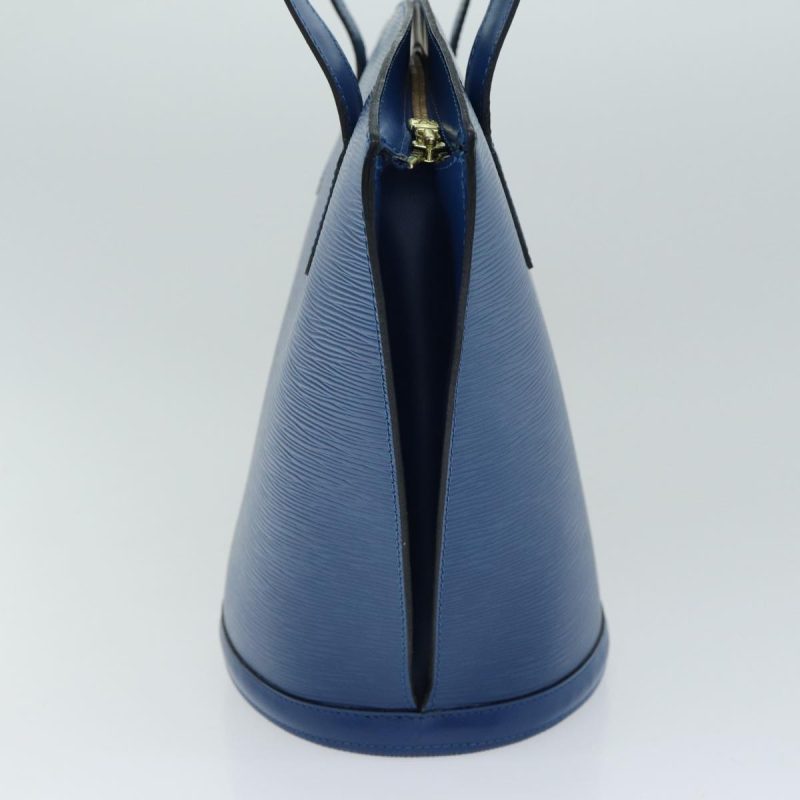 Louis Vuitton Epi Saint Jacques Shopping Shoulder Bag Blue M52275  80284 - Image 4