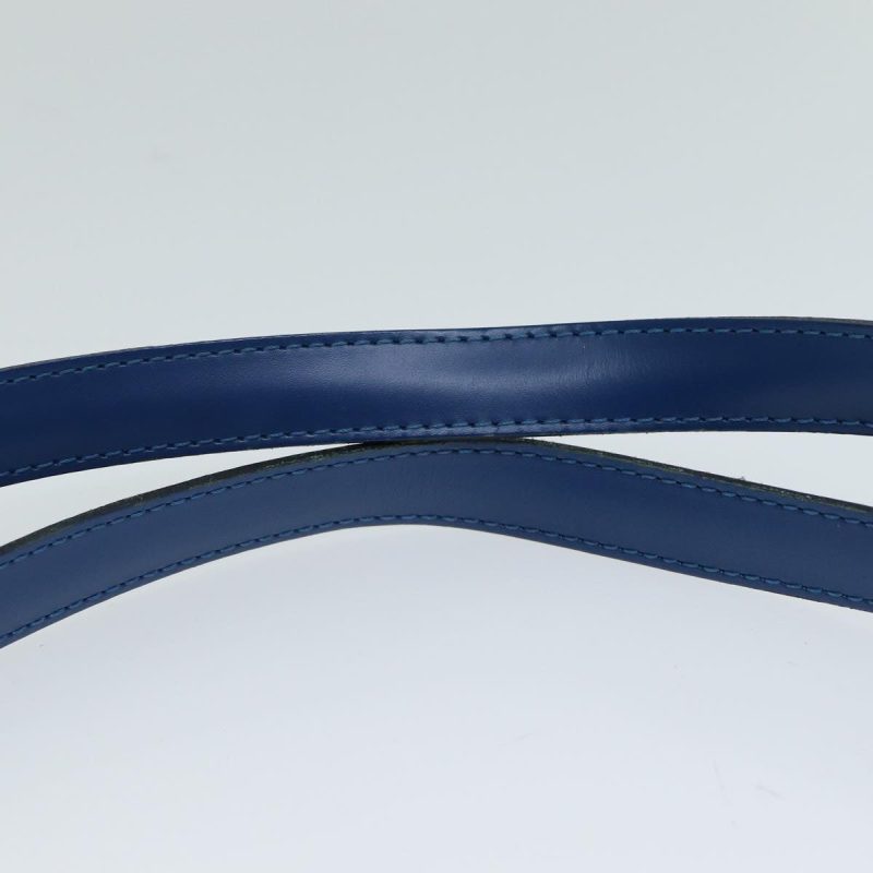 Louis Vuitton Epi Saint Jacques Shopping Shoulder Bag Blue M52275  80284 - Image 8
