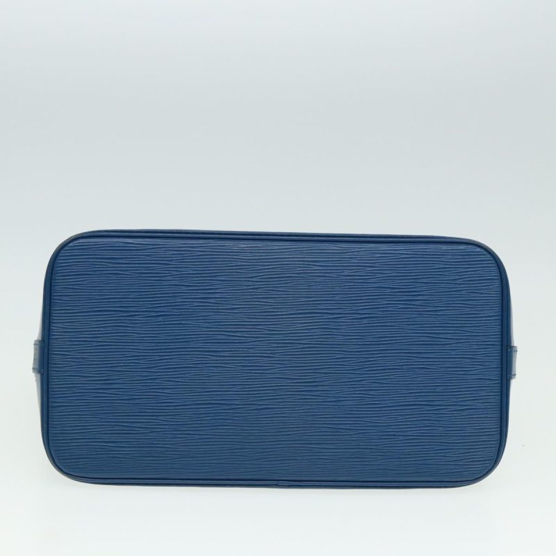 Louis Vuitton Epi Alma Hand Bag Toledo Blue M52145  80287 - Image 5