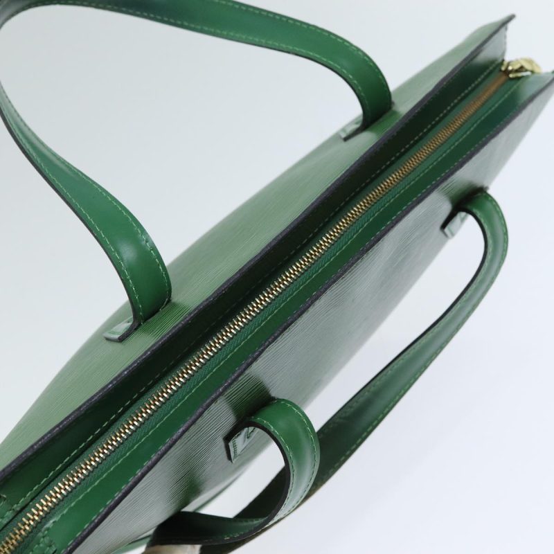 Louis Vuitton Epi Saint Jacques Hand Bag Green M52274  80288 - Image 6