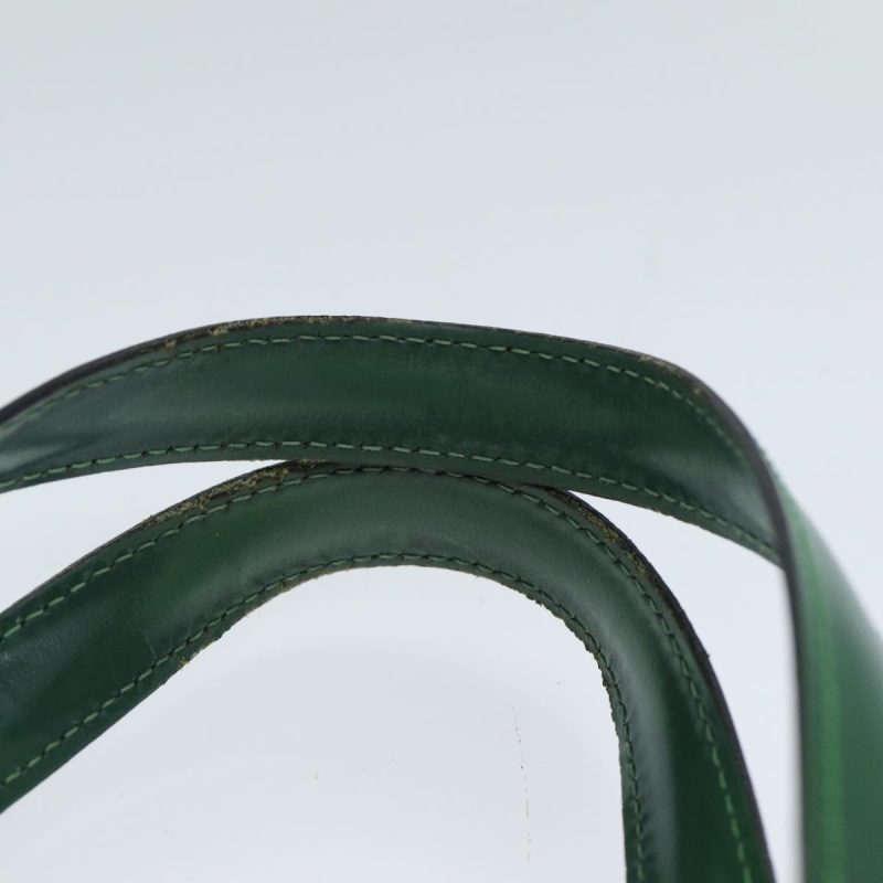 Louis Vuitton Epi Saint Jacques Hand Bag Green M52274  80288 - Image 8