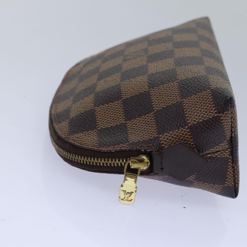 Louis Vuitton Damier Ebene Pochette Cosmetic PM Pouch N47516  80307 - Image 3