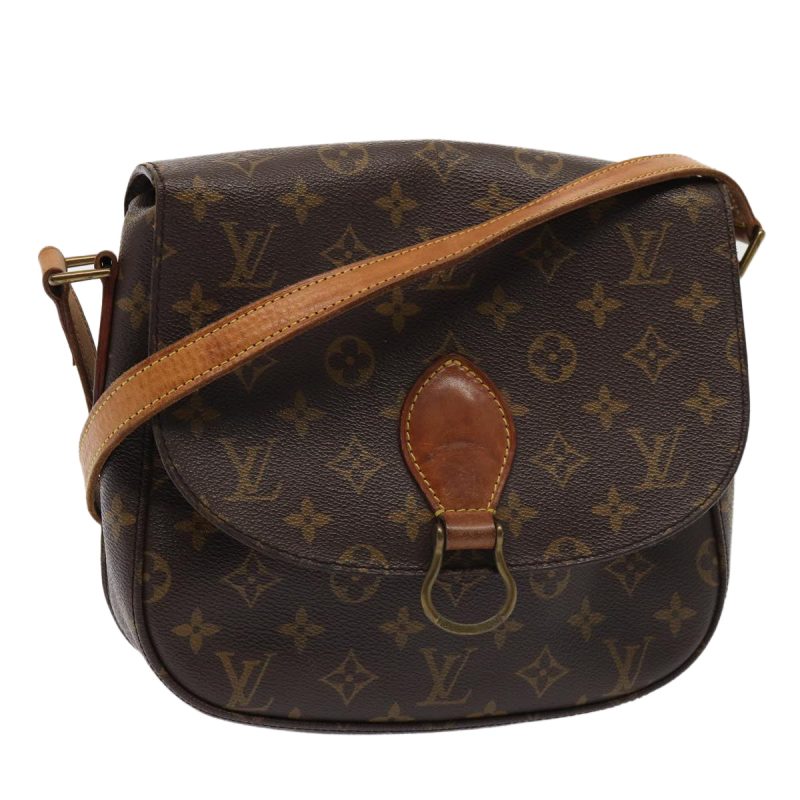 Louis Vuitton Monogram Saint Cloud GM Shoulder Bag M51242  80333