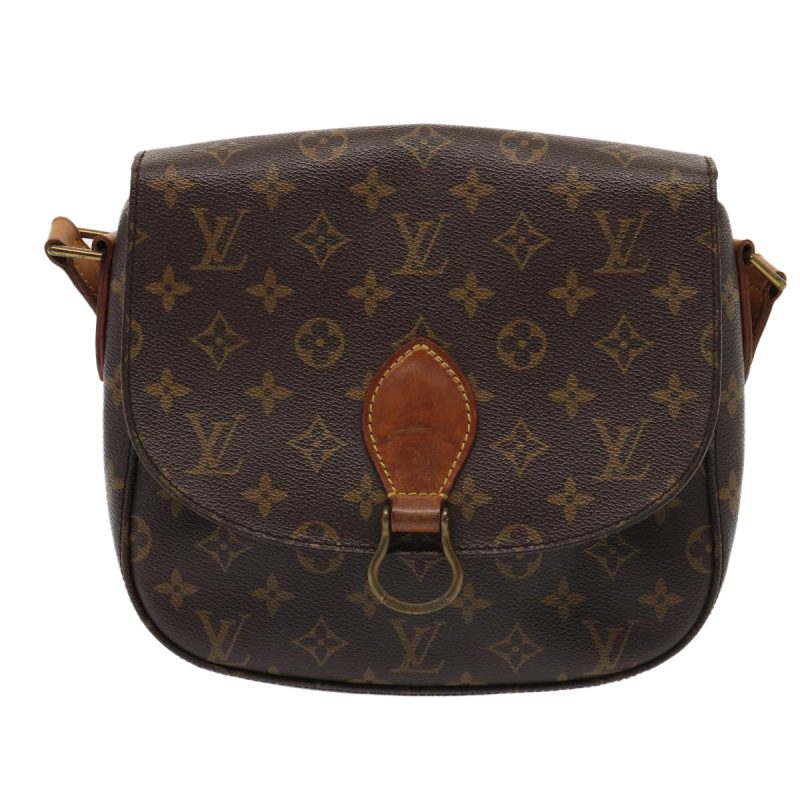 Louis Vuitton Monogram Saint Cloud GM Shoulder Bag M51242  80333 - Image 2