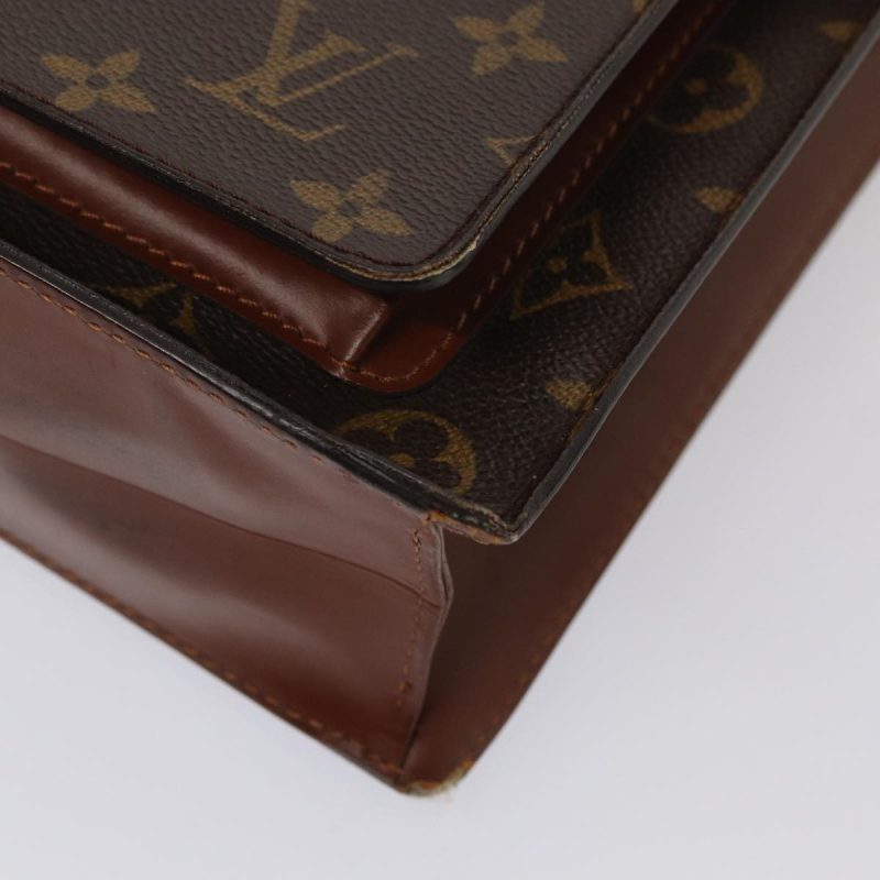 Louis Vuitton Monogram Monceau 28 Hand Bag 2way M51185  80338 - Image 8
