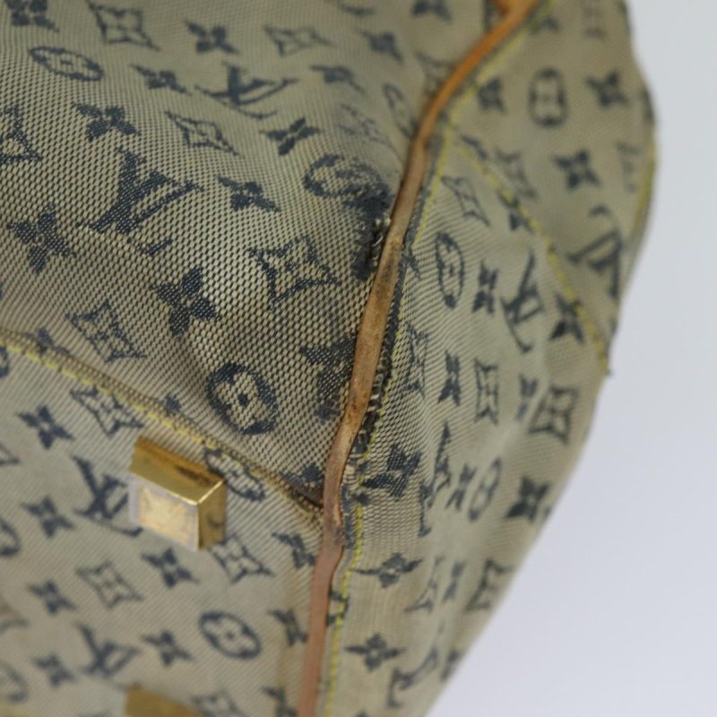 Louis Vuitton Monogram mini Marie Hand Bag Blue M92003  80353 - Image 10