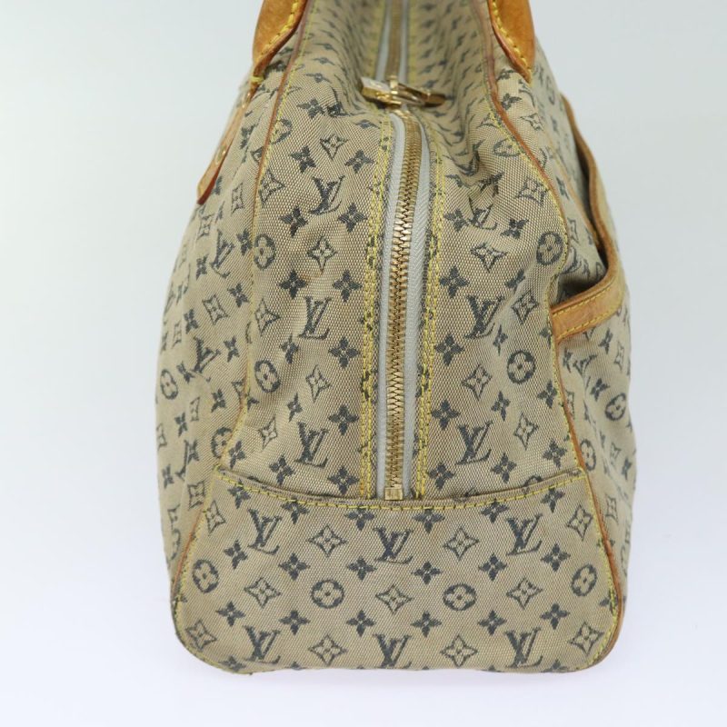 Louis Vuitton Monogram mini Marie Hand Bag Blue M92003  80353 - Image 4