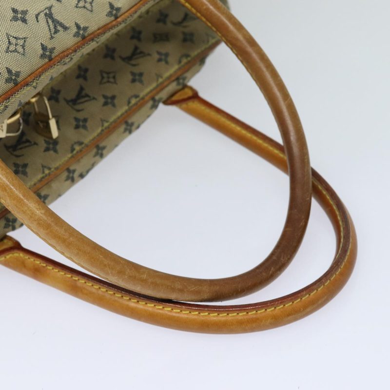 Louis Vuitton Monogram mini Marie Hand Bag Blue M92003  80353 - Image 7