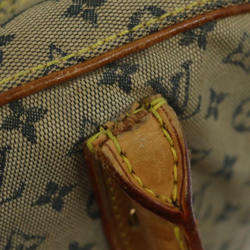 Louis Vuitton Monogram mini Marie Hand Bag Blue M92003  80353 - Image 9