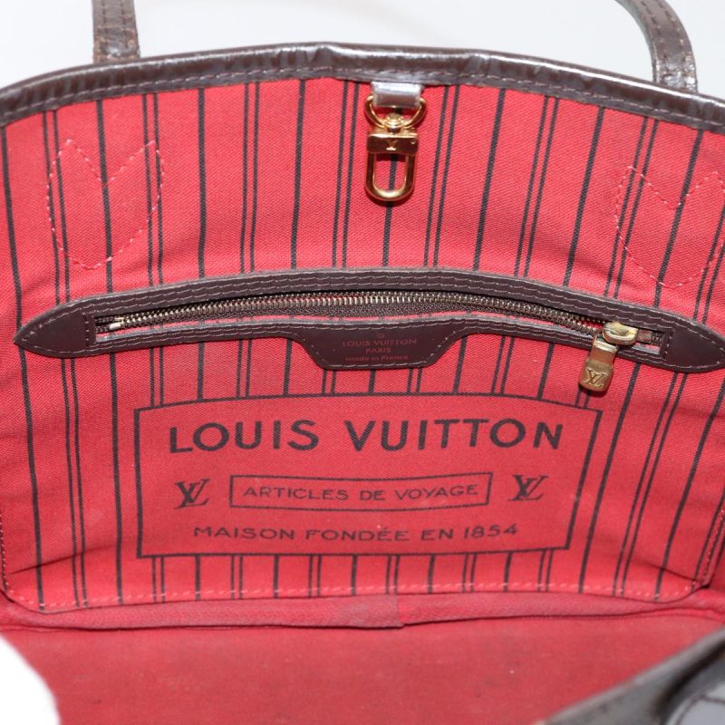 Louis Vuitton Damier Ebene Neverfull PM Tote Bag N51109  80377 - Image 10
