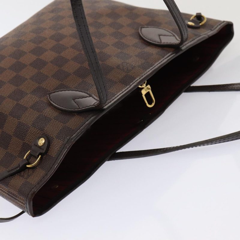 Louis Vuitton Damier Ebene Neverfull PM Tote Bag N51109  80377 - Image 6