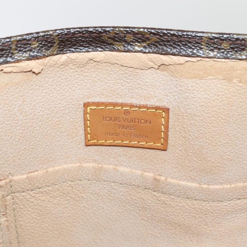 Louis Vuitton Monogram Sac Plat Hand Bag M51140  80399 - Image 10