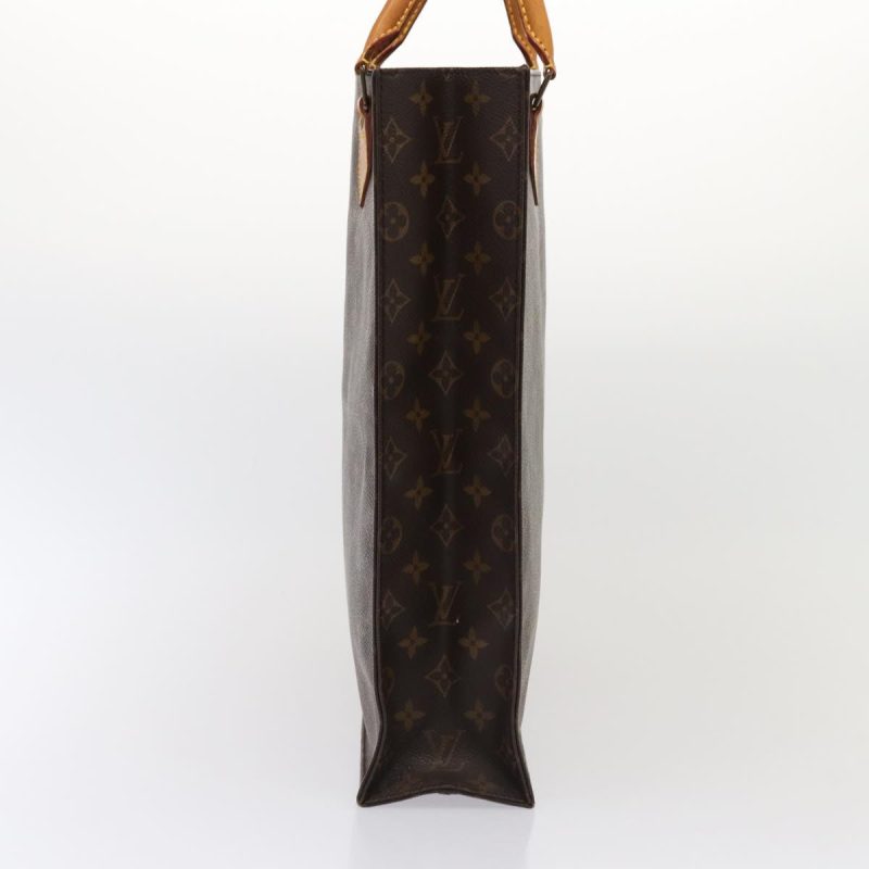 Louis Vuitton Monogram Sac Plat Hand Bag M51140  80399 - Image 4