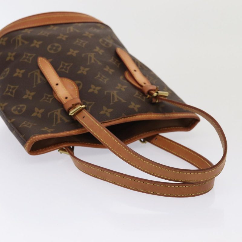 Louis Vuitton Monogram Bucket PM Shoulder Bag M42238  80411 - Image 8