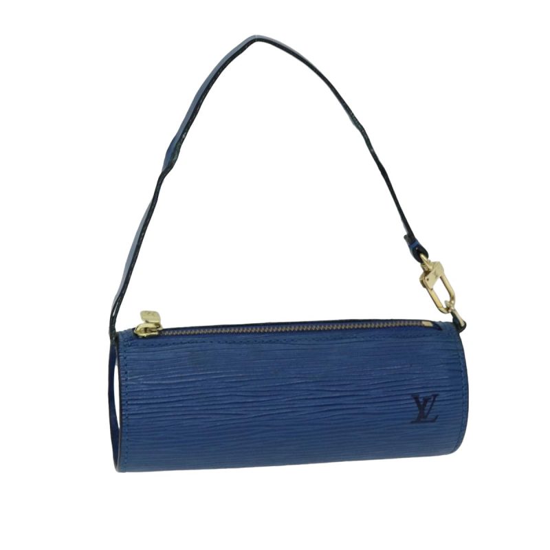 Louis Vuitton Epi Soufflot Accessory Pouch Blue  80431