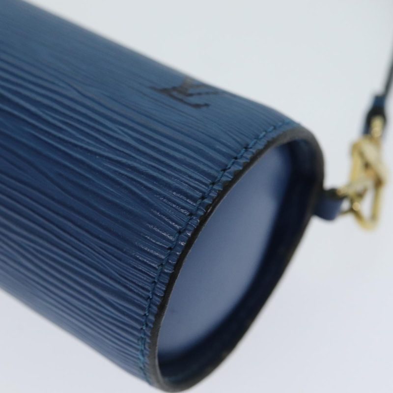 Louis Vuitton Epi Soufflot Accessory Pouch Blue  80431 - Image 9