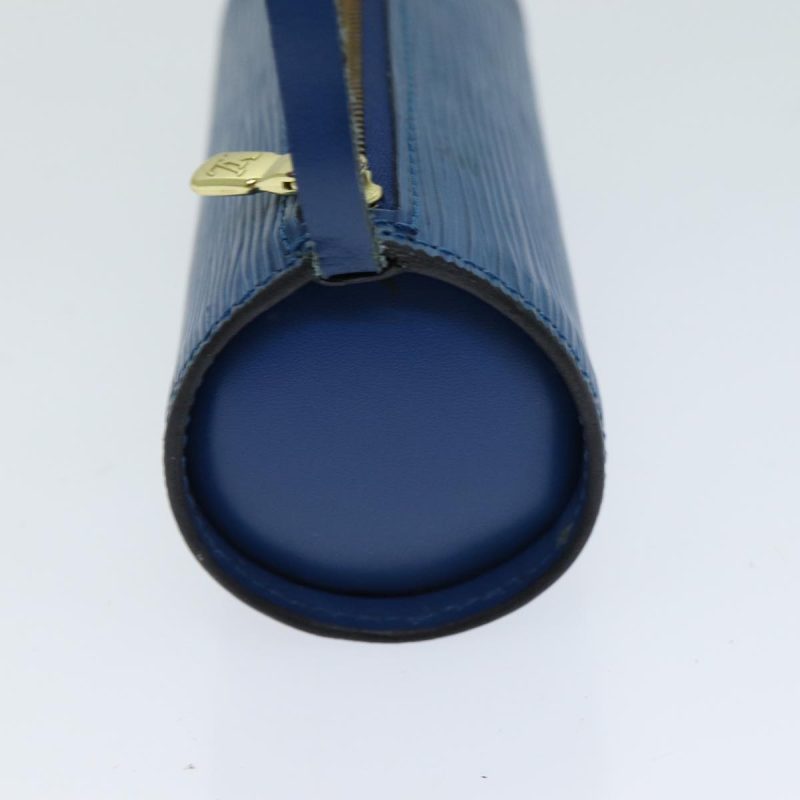 Louis Vuitton Epi Soufflot Accessory Pouch Blue  80431 - Image 3