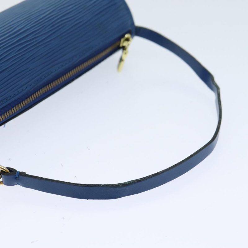 Louis Vuitton Epi Soufflot Accessory Pouch Blue  80431 - Image 7