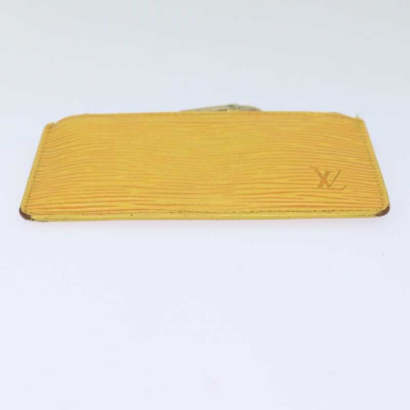 Louis Vuitton Epi Pochette Cles Coin Purse Yellow M63809  80432 - Image 5
