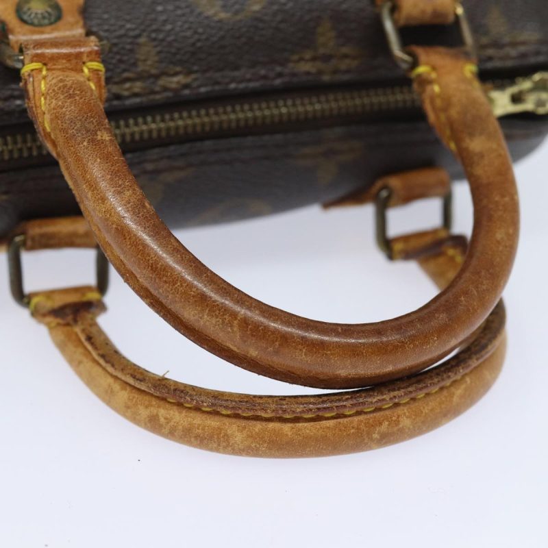 Louis Vuitton Monogram Mini Speedy Hand Bag M41534  80439 - Image 7
