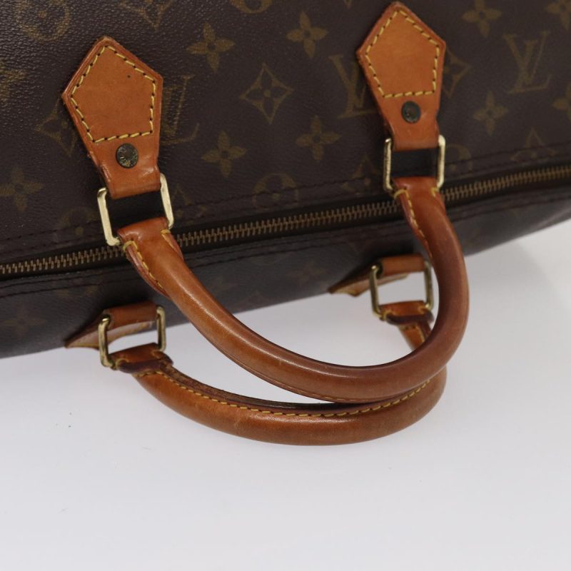 Louis Vuitton Monogram Speedy 35 Hand Bag M41524  80442 - Image 7