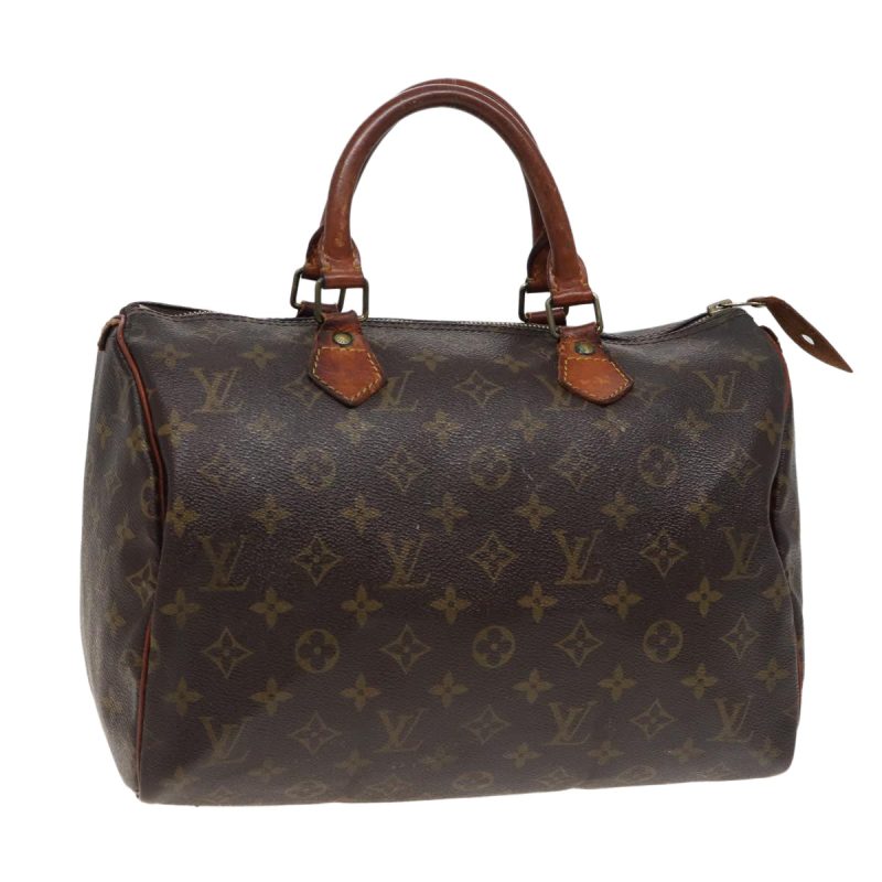 Louis Vuitton Monogram Speedy 30 Hand Bag M41526  80453