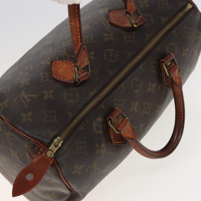 Louis Vuitton Monogram Speedy 30 Hand Bag M41526  80453 - Image 8