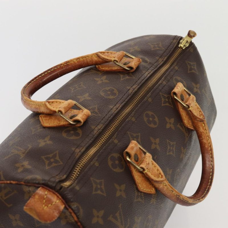 Louis Vuitton Monogram Speedy 30 Hand Bag M41526  80461 - Image 6