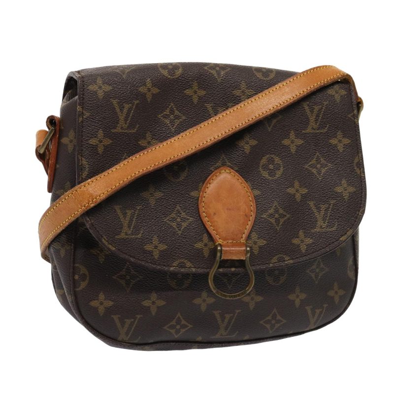 Louis Vuitton Monogram Saint Cloud GM Shoulder Bag M51242  80491